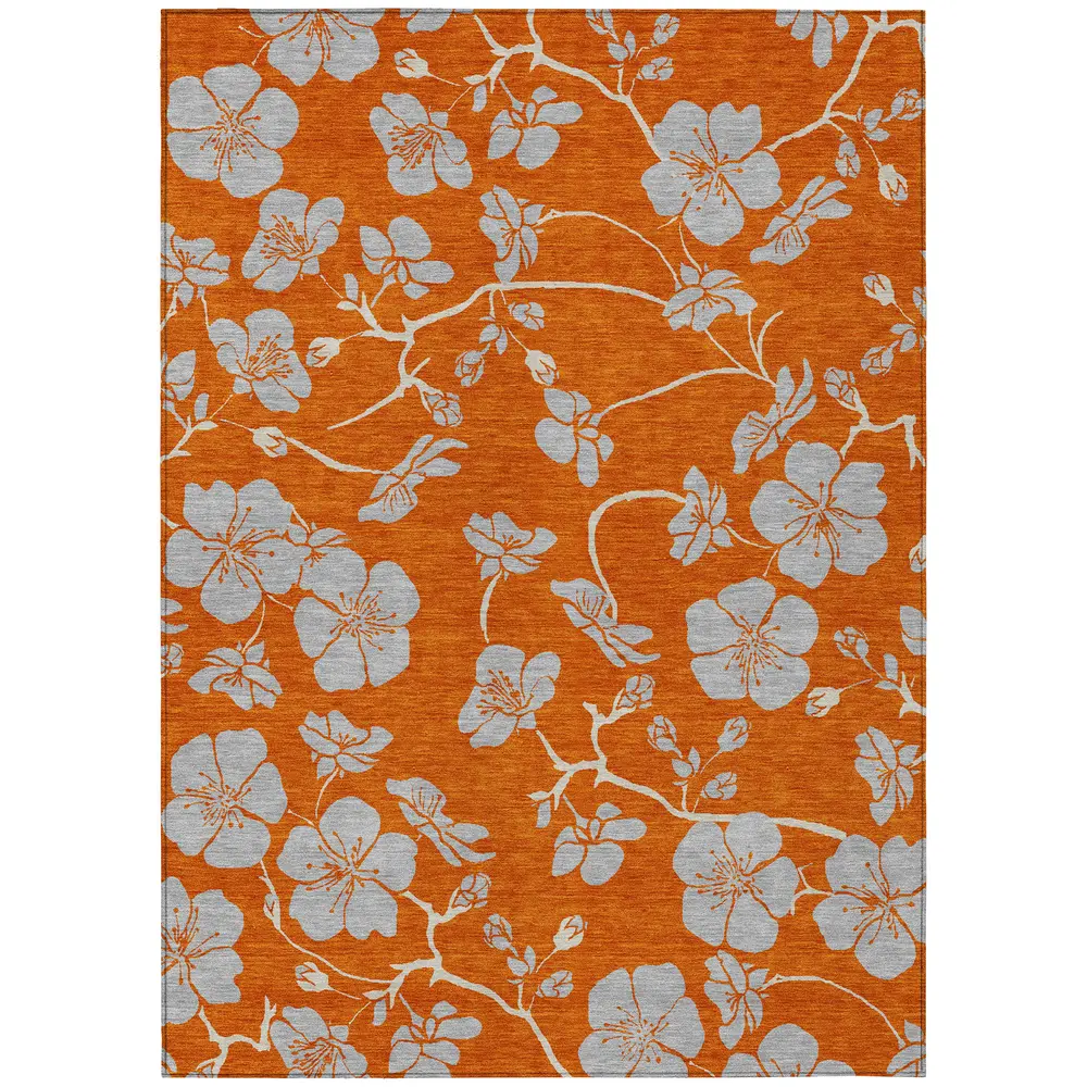 Chantille ACN1034 Orange 3' x 5' Rug