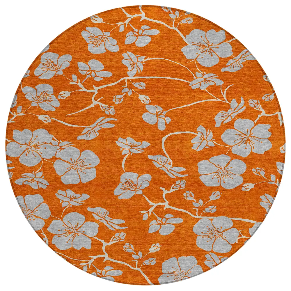 Chantille ACN1034 Orange 8' x 8' Rug