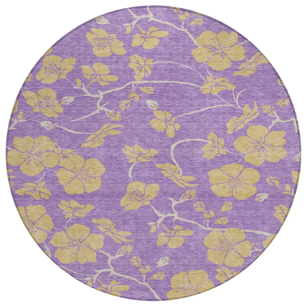 Chantille ACN1034 Purple 8' x 8' Rug