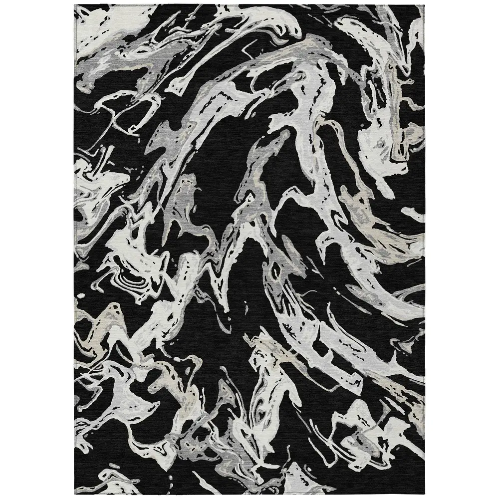 Chantille ACN1035 Black 8' x 10' Rug
