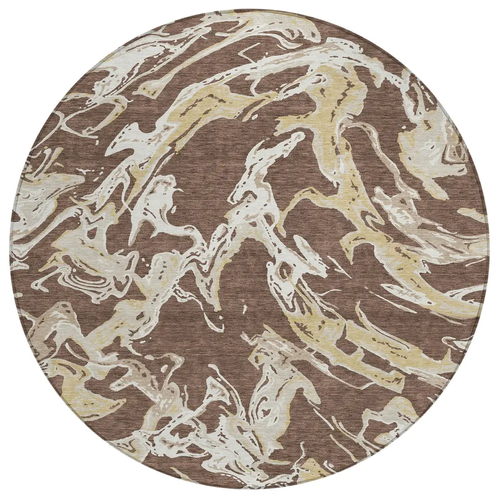 Chantille ACN1035 Brown 8' x 8' Rug