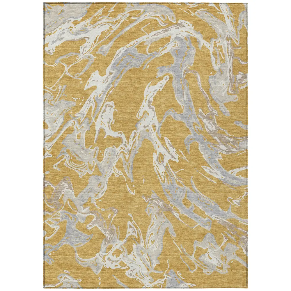 Chantille ACN1035 Gold 3' x 5' Rug