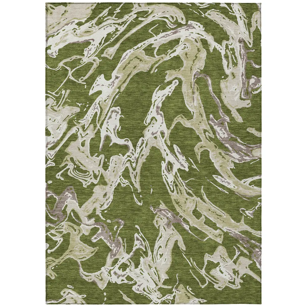 Chantille ACN1035 Olive 3' x 5' Rug