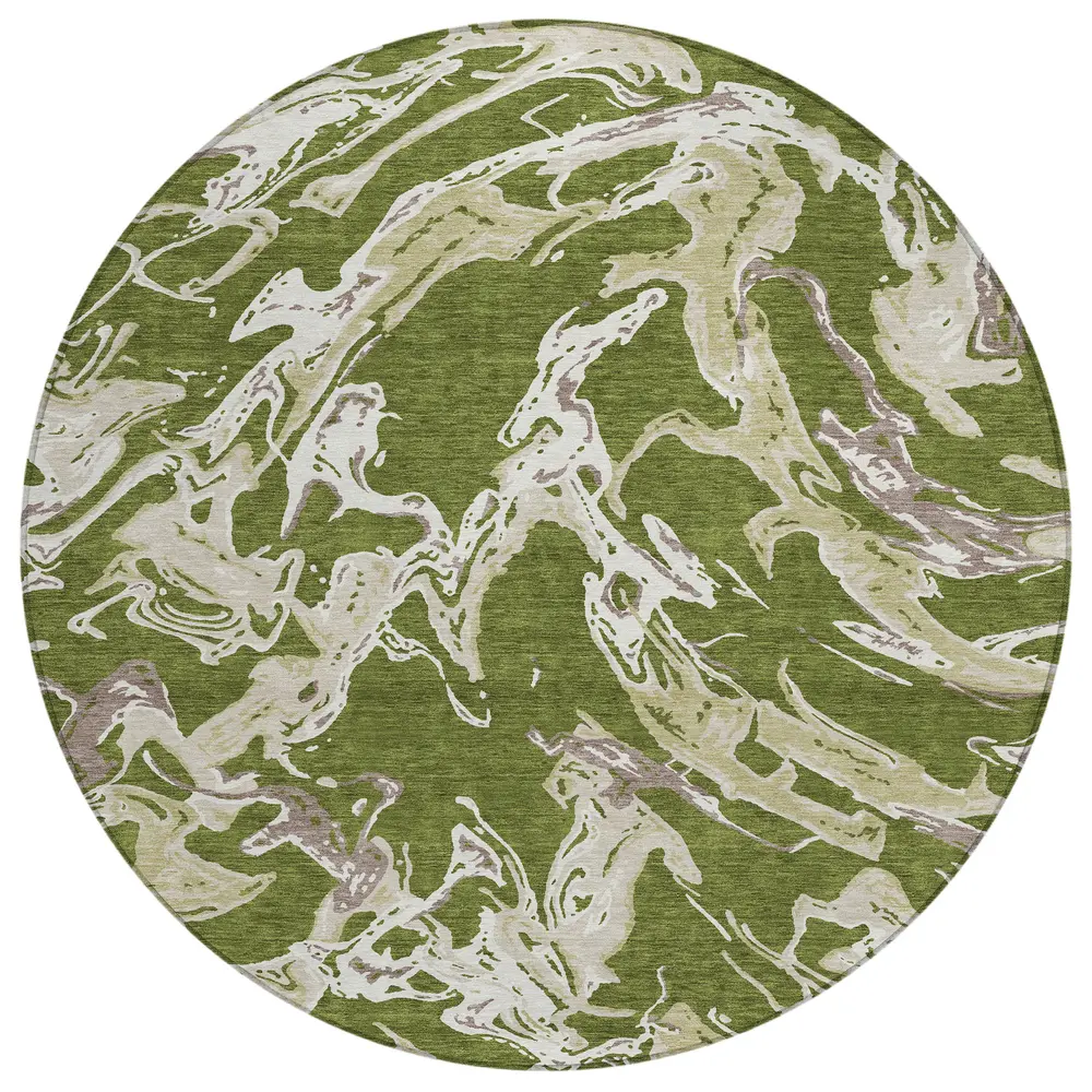 Chantille ACN1035 Olive 8' x 8' Rug