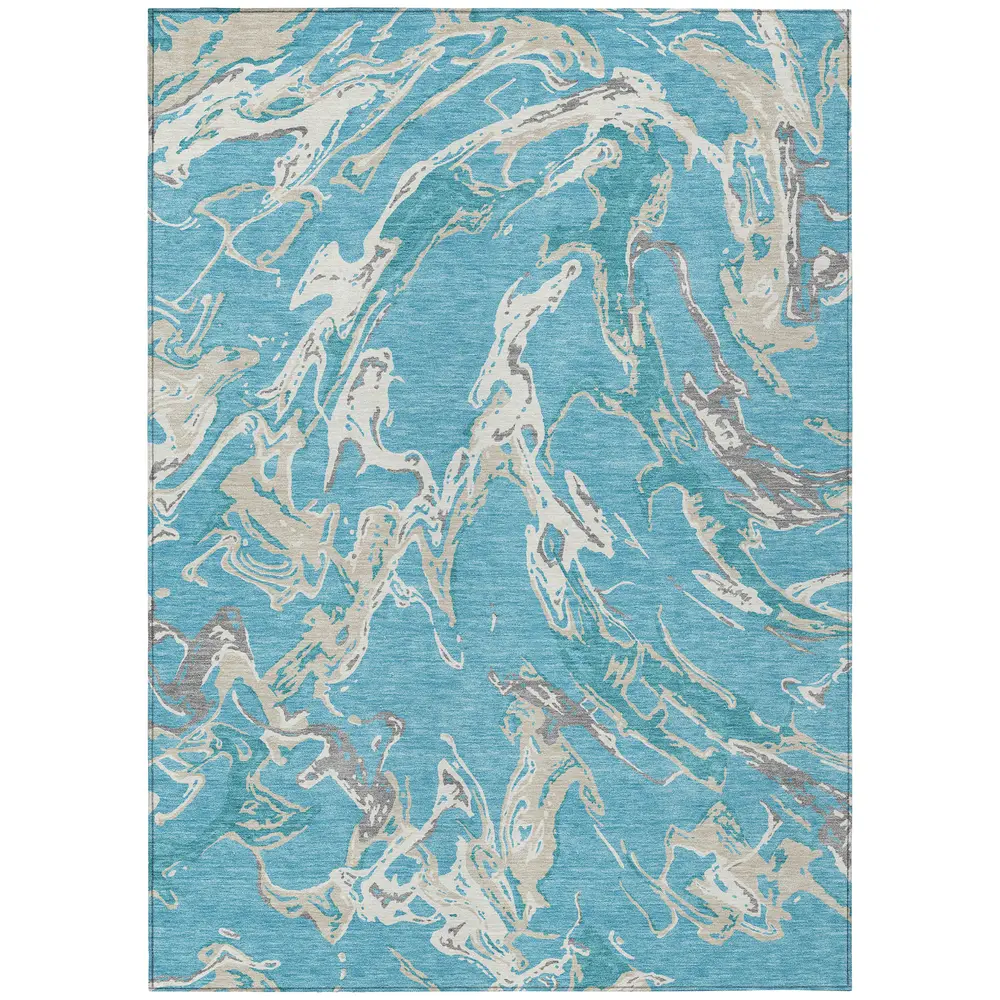 Chantille ACN1035 Teal 9' x 12' Rug