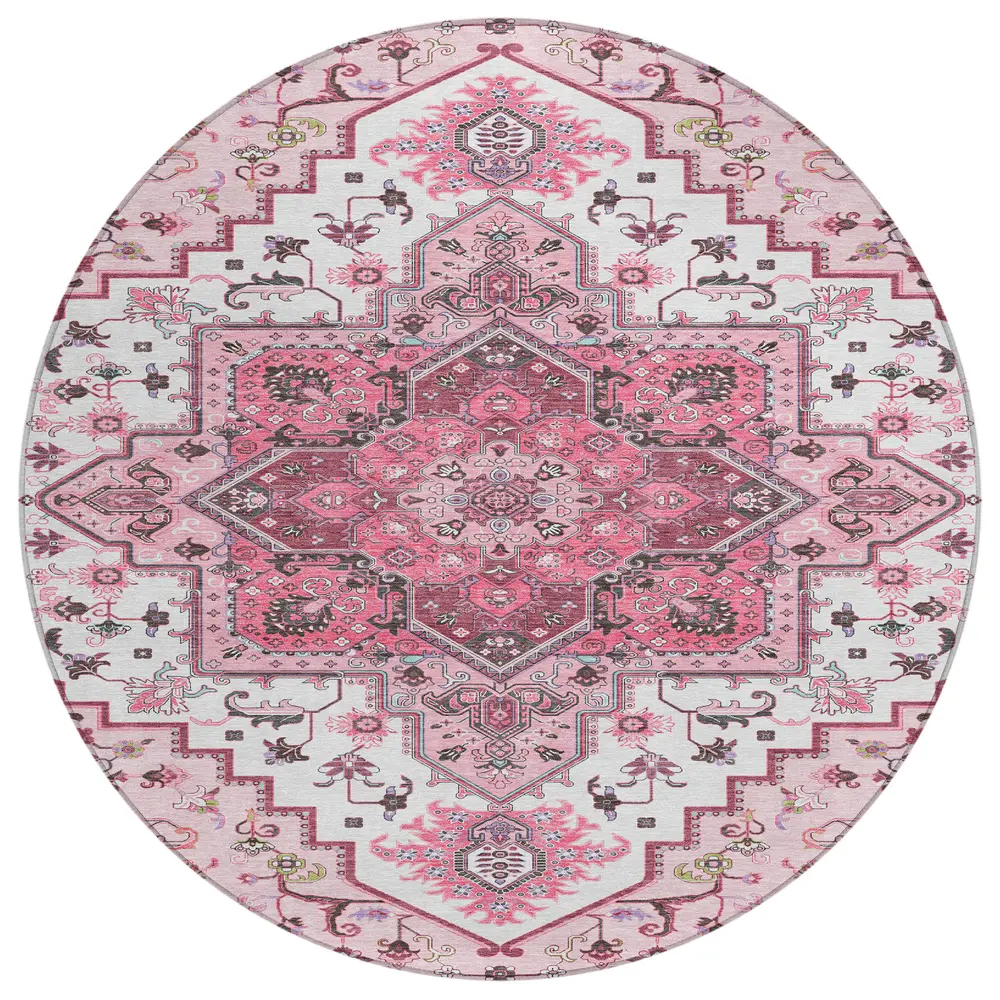Chantille ACN1036 Pink 8' x 8' Rug