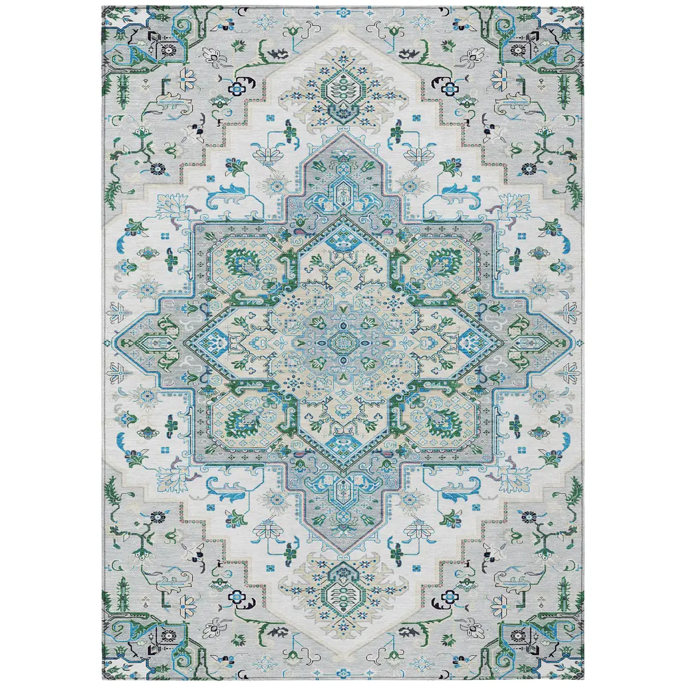 Chantille ACN1036 Silver 3' x 5' Rug