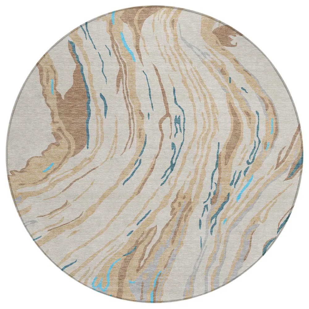 Chantille ACN1037 Beige 8' x 8' Rug