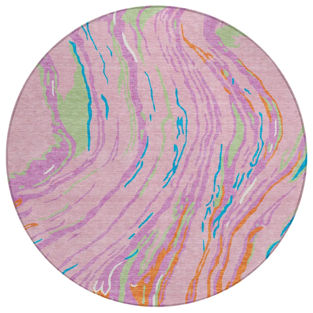 Chantille ACN1037 Pink 8' x 8' Rug