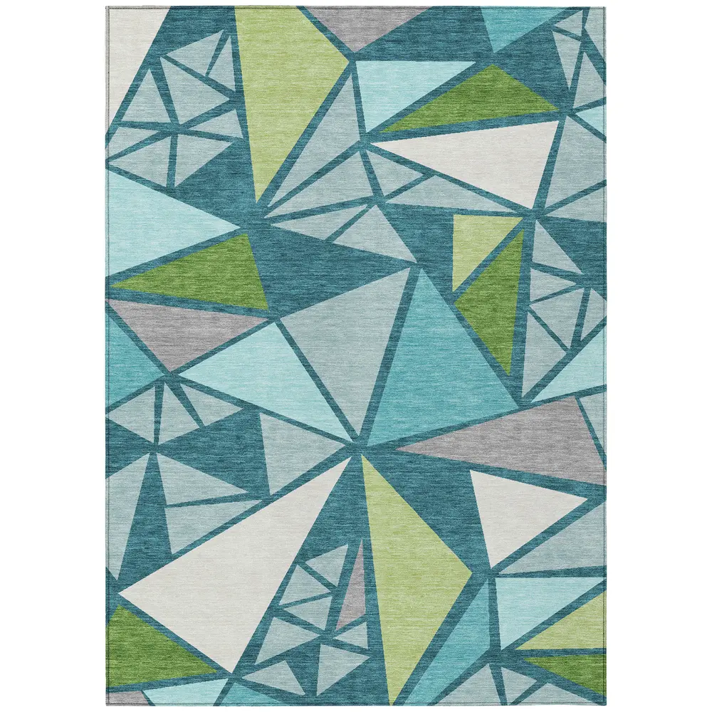 Chantille ACN1039 Teal 5' x 7'6