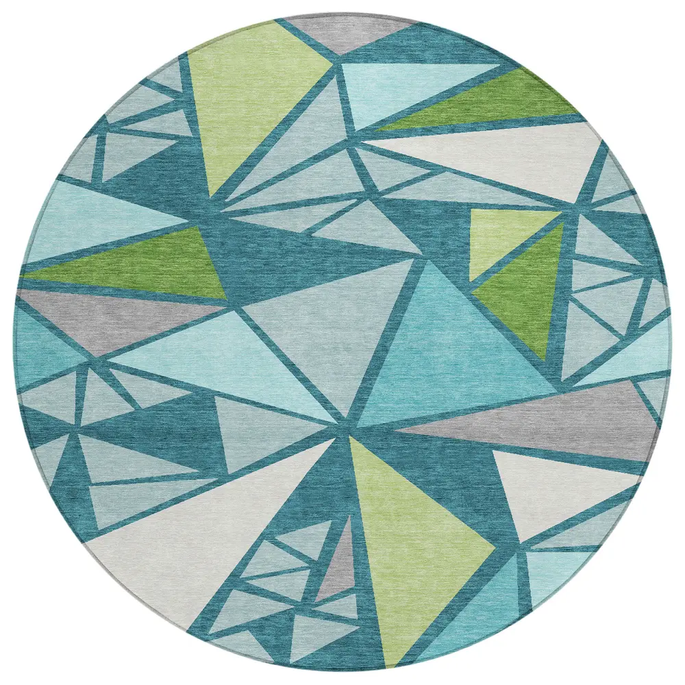 Chantille ACN1039 Teal 8' x 8' Rug