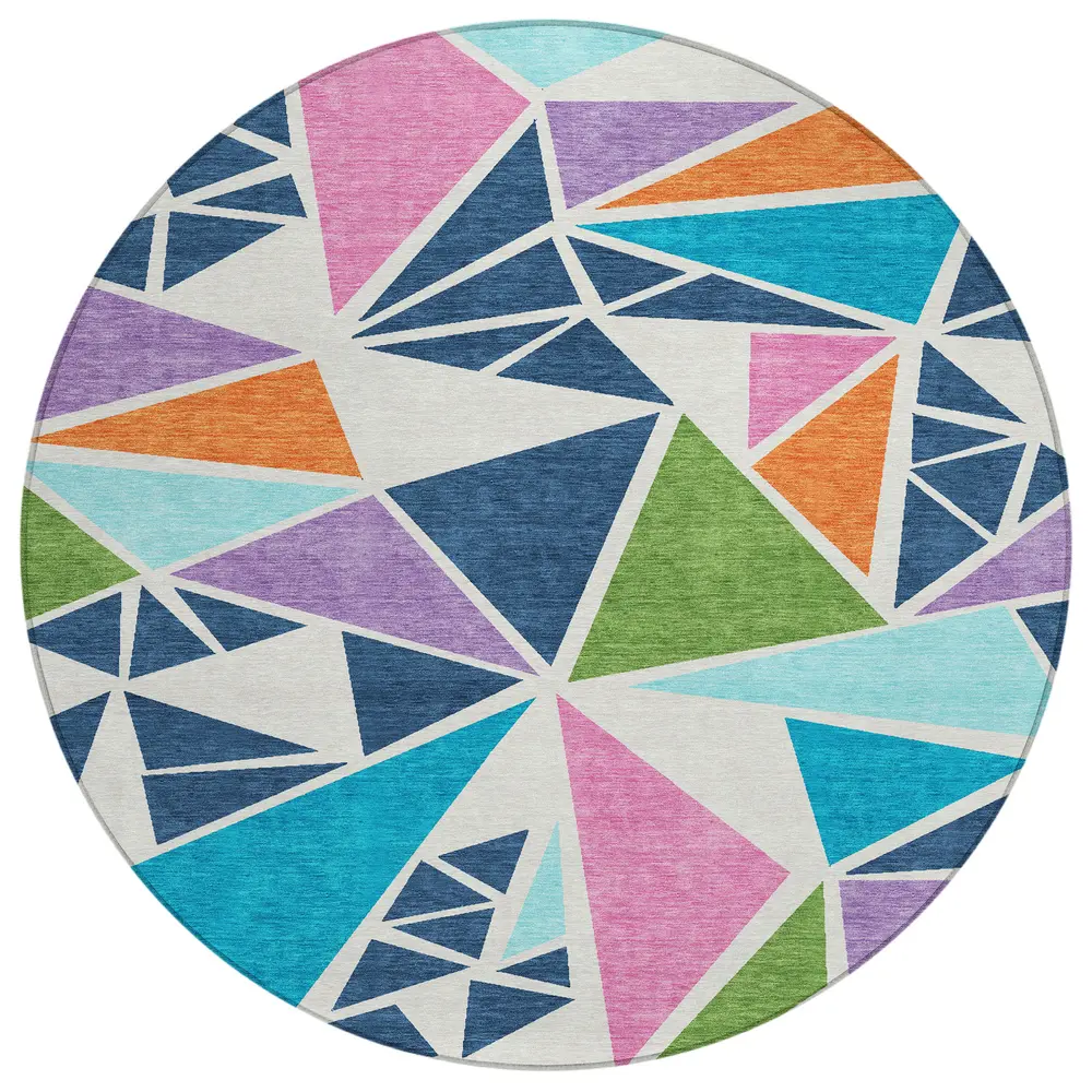 Chantille ACN1039 White 8' x 8' Rug