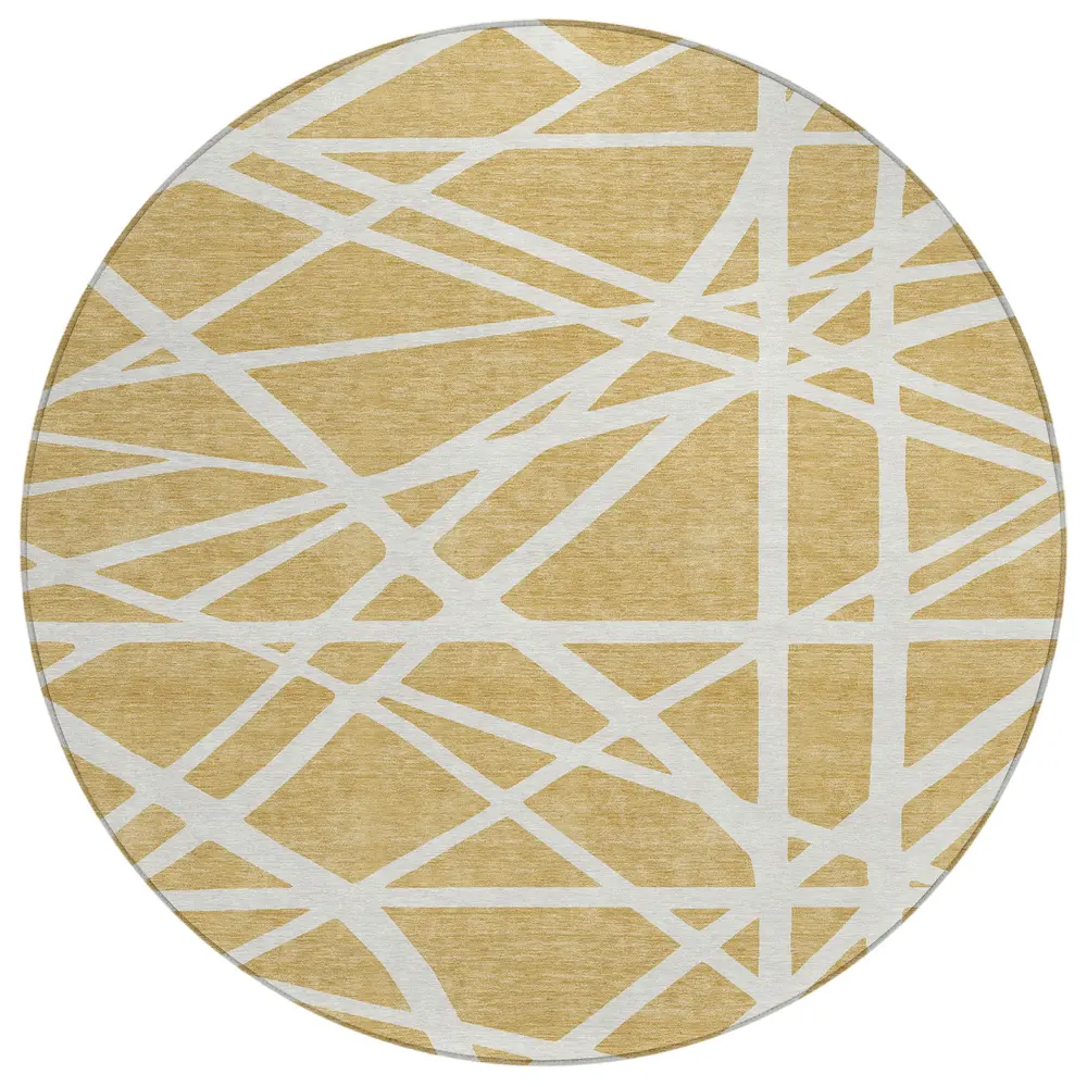 Chantille ACN1040 Gold 8' x 8' Rug