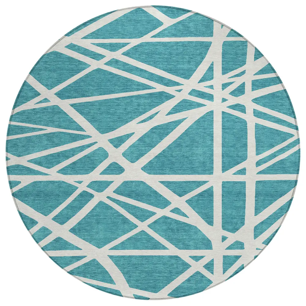 Chantille ACN1040 Teal 8' x 8' Rug