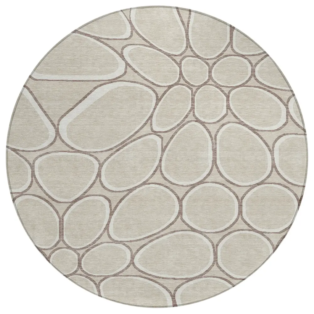 Chantille ACN1041 Beige 8' x 8' Rug