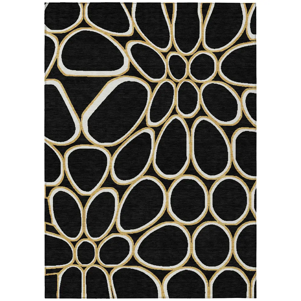 Chantille ACN1041 Black 8' x 10' Rug