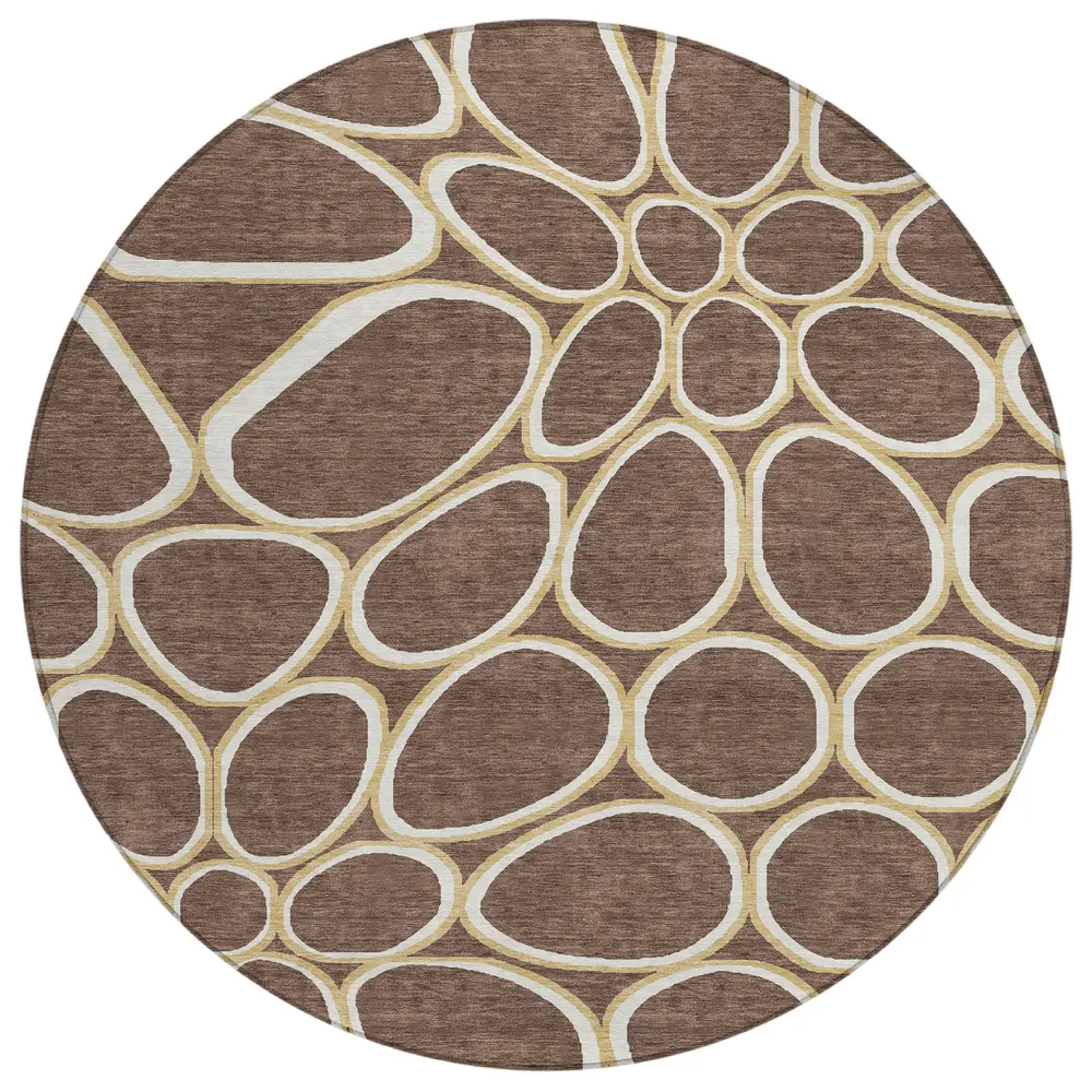 Chantille ACN1041 Brown 8' x 8' Rug