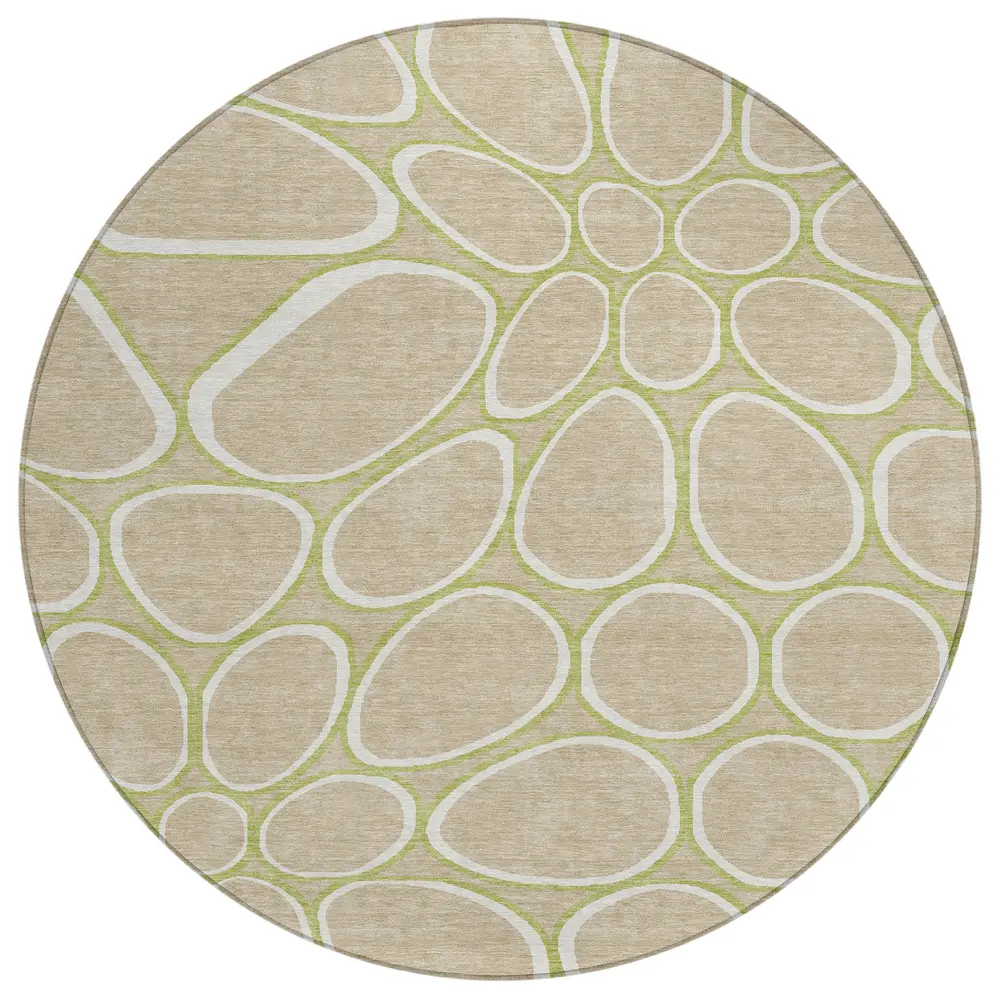 Chantille ACN1041 Tan 8' x 8' Rug
