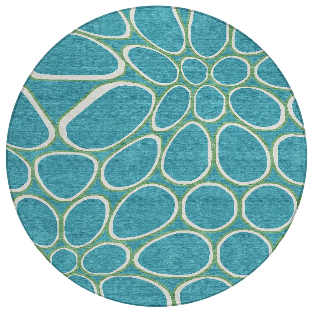 Chantille ACN1041 Teal 8' x 8' Rug