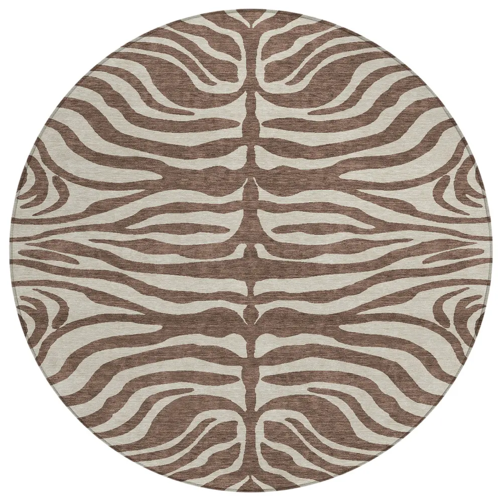 Chantille ACN1042 Brown 8' x 8' Rug