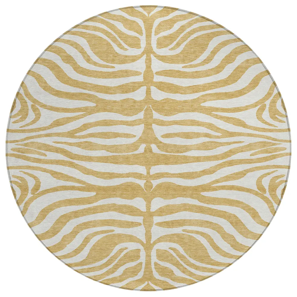 Chantille ACN1042 Gold 8' x 8' Rug