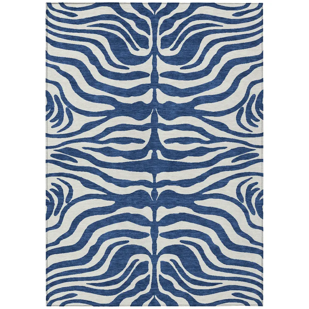 Chantille ACN1042 Navy 3' x 5' Rug