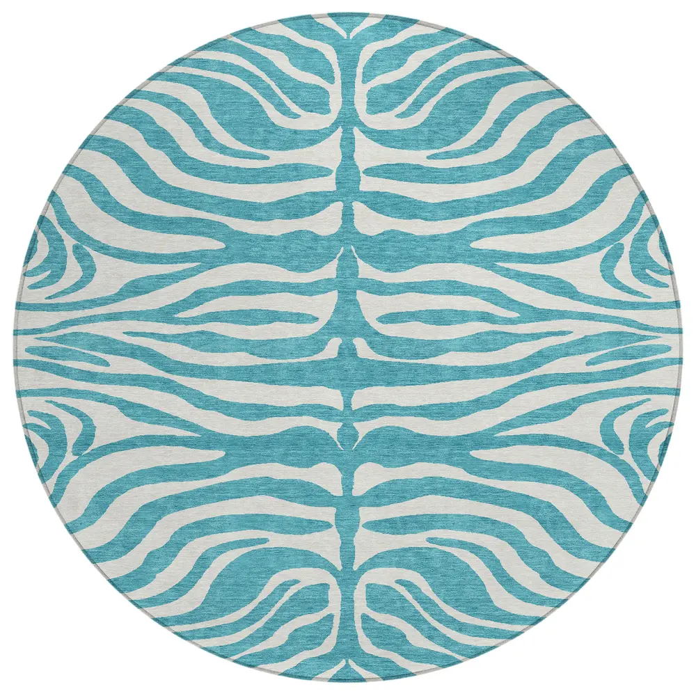 Chantille ACN1042 Teal 8' x 8' Rug
