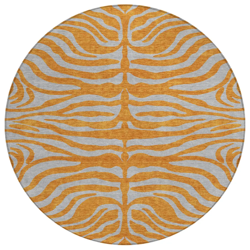 Chantille ACN1043 Orange 8' x 8' Rug