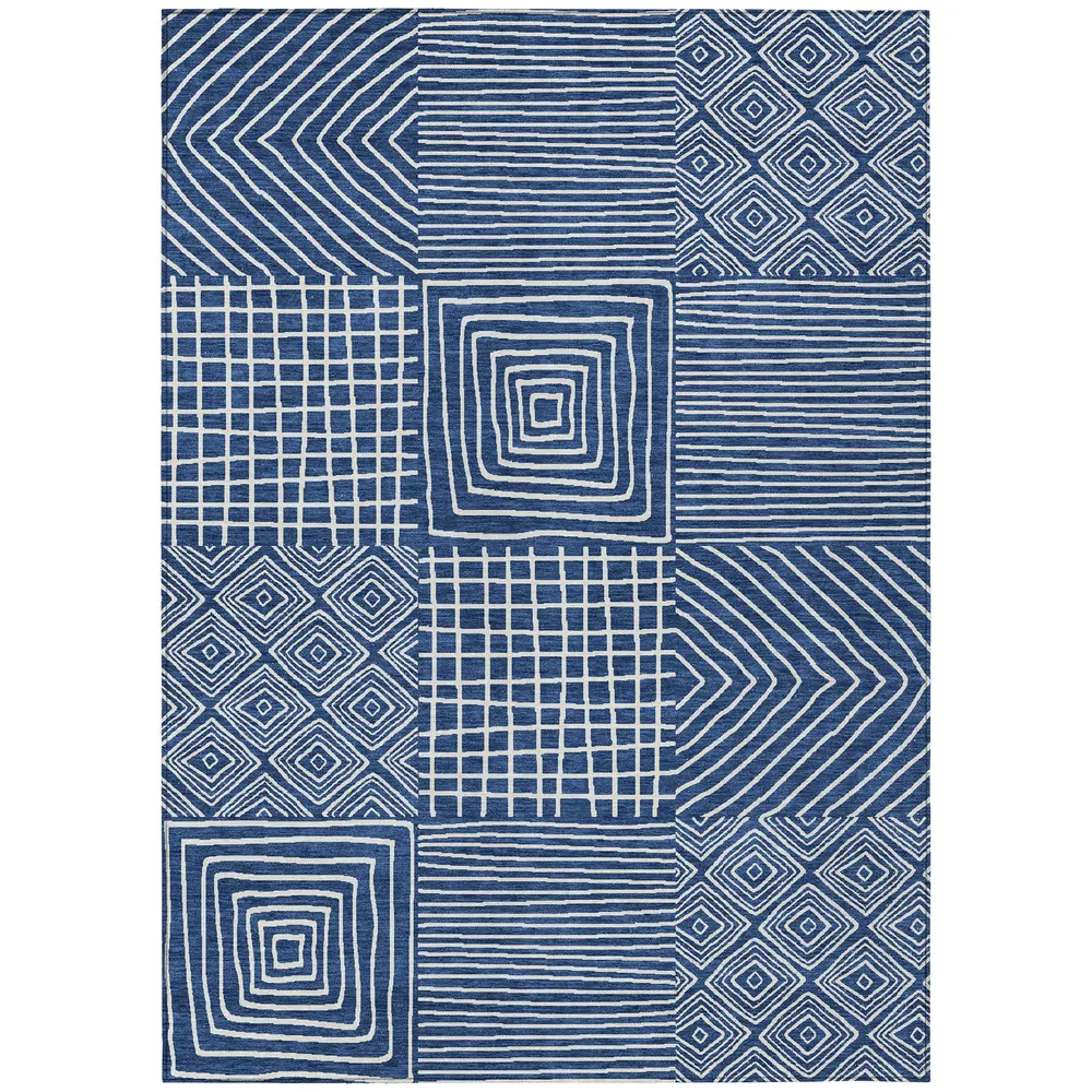 Chantille ACN1044 Navy 5' x 7'6