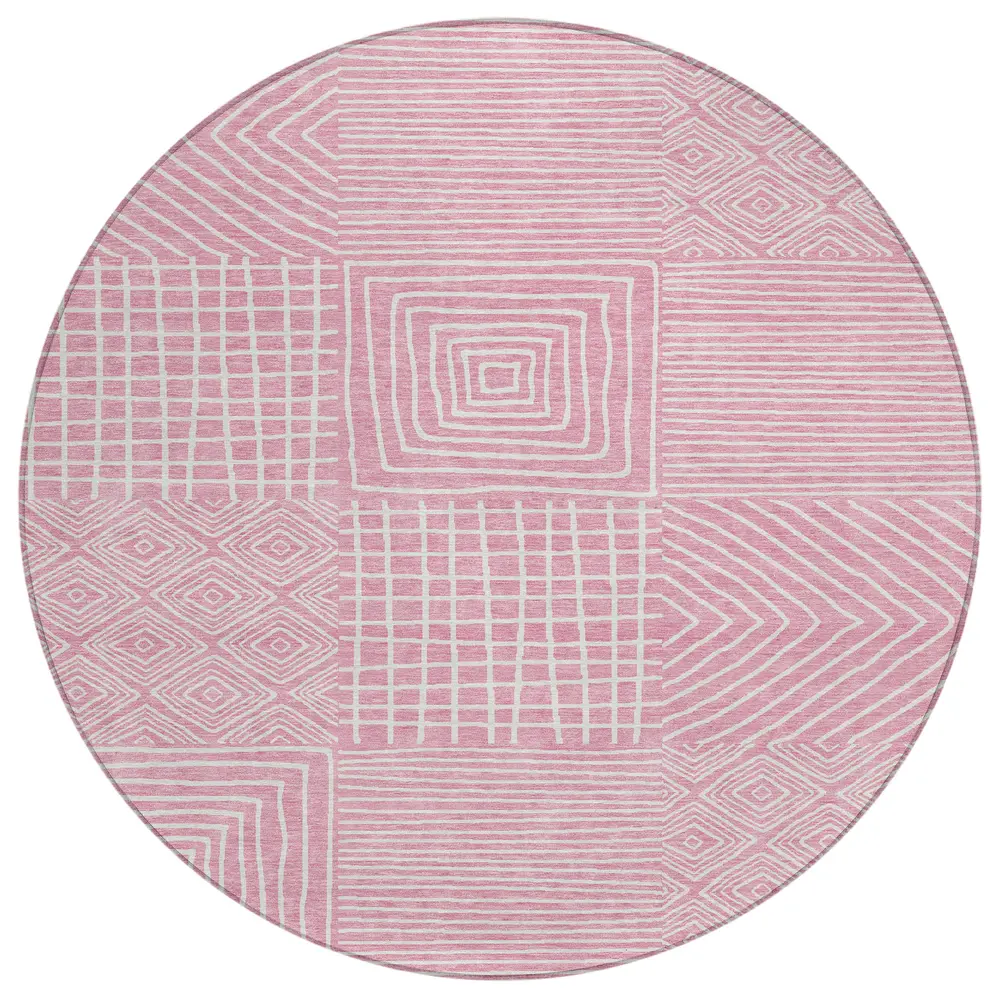 Chantille ACN1044 Pink 8' x 8' Rug