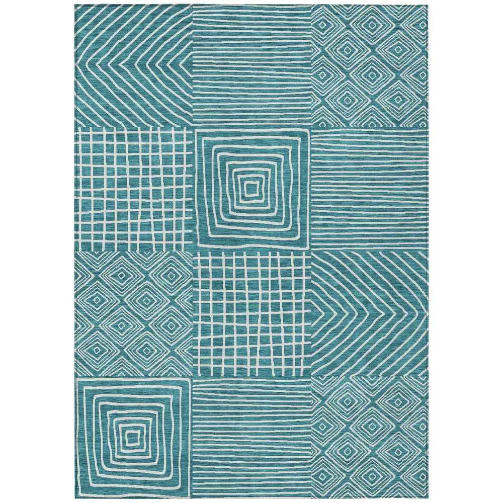 Chantille ACN1044 Teal 3' x 5' Rug