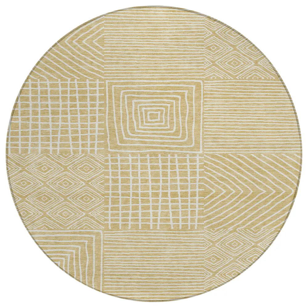 Chantille ACN1044 Wheat 8' x 8' Rug