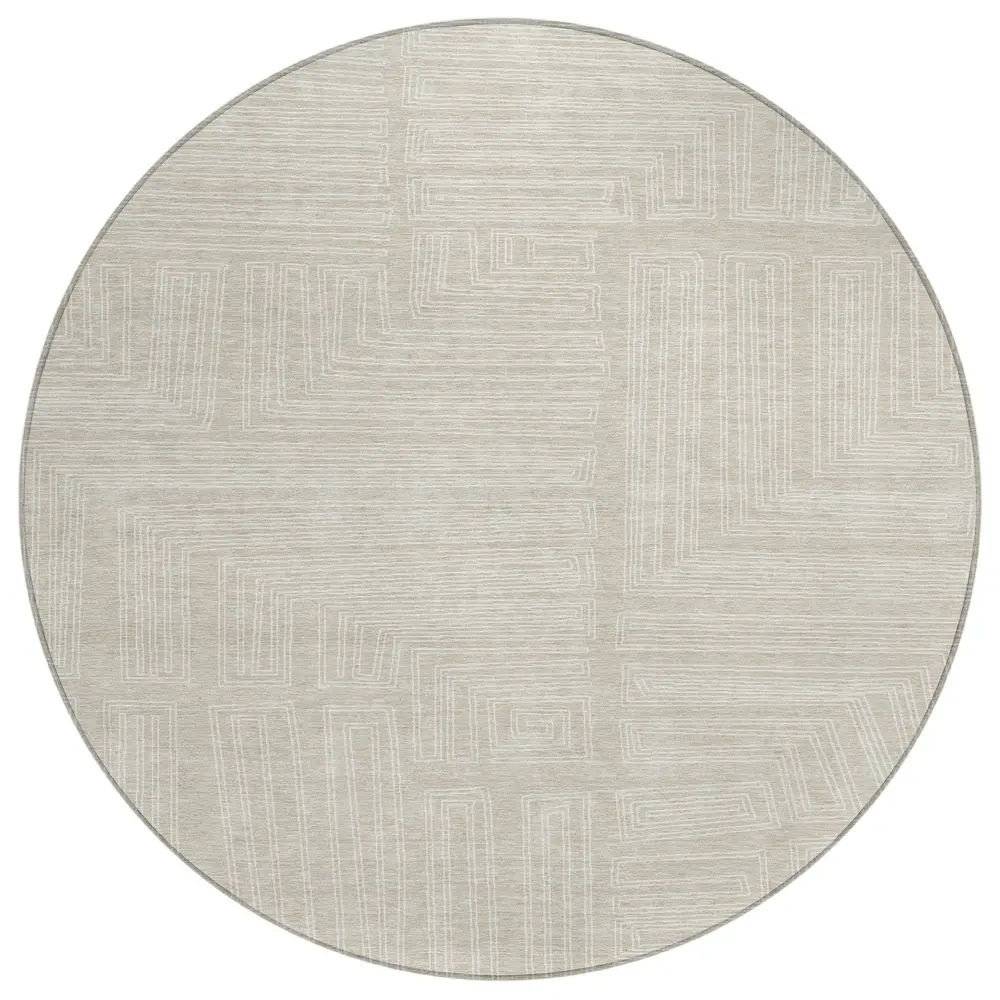 Chantille ACN1045 Beige 8' x 8' Rug
