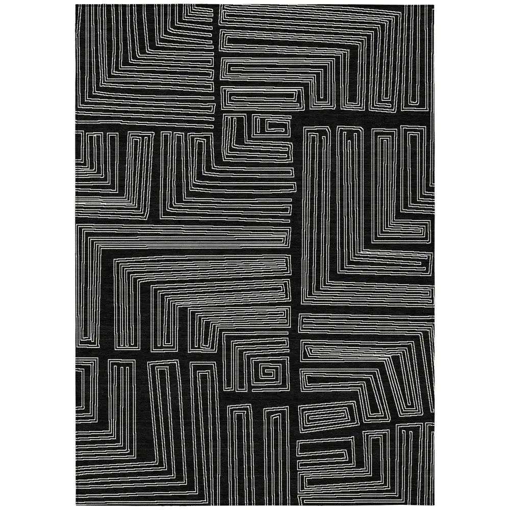 Chantille ACN1045 Black 10' x 14' Rug
