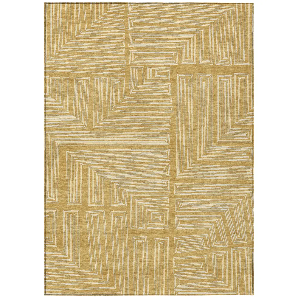 Chantille ACN1045 Gold 10' x 14' Rug