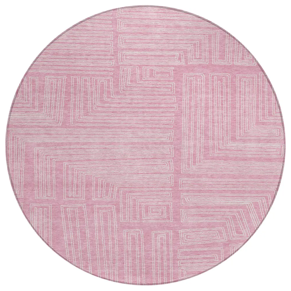 Chantille ACN1045 Pink 8' x 8' Rug