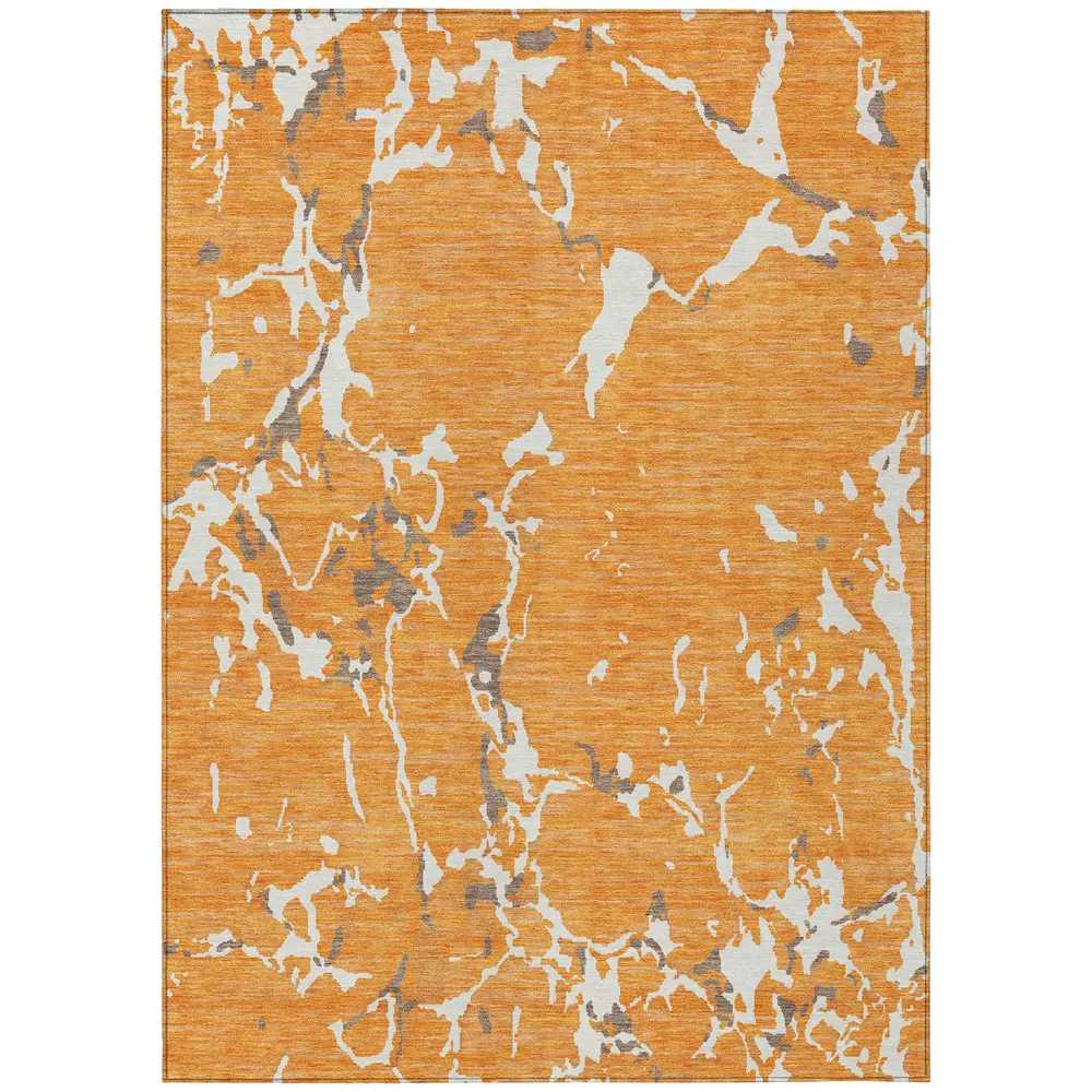 Chantille ACN1046 Orange 3' x 5' Rug
