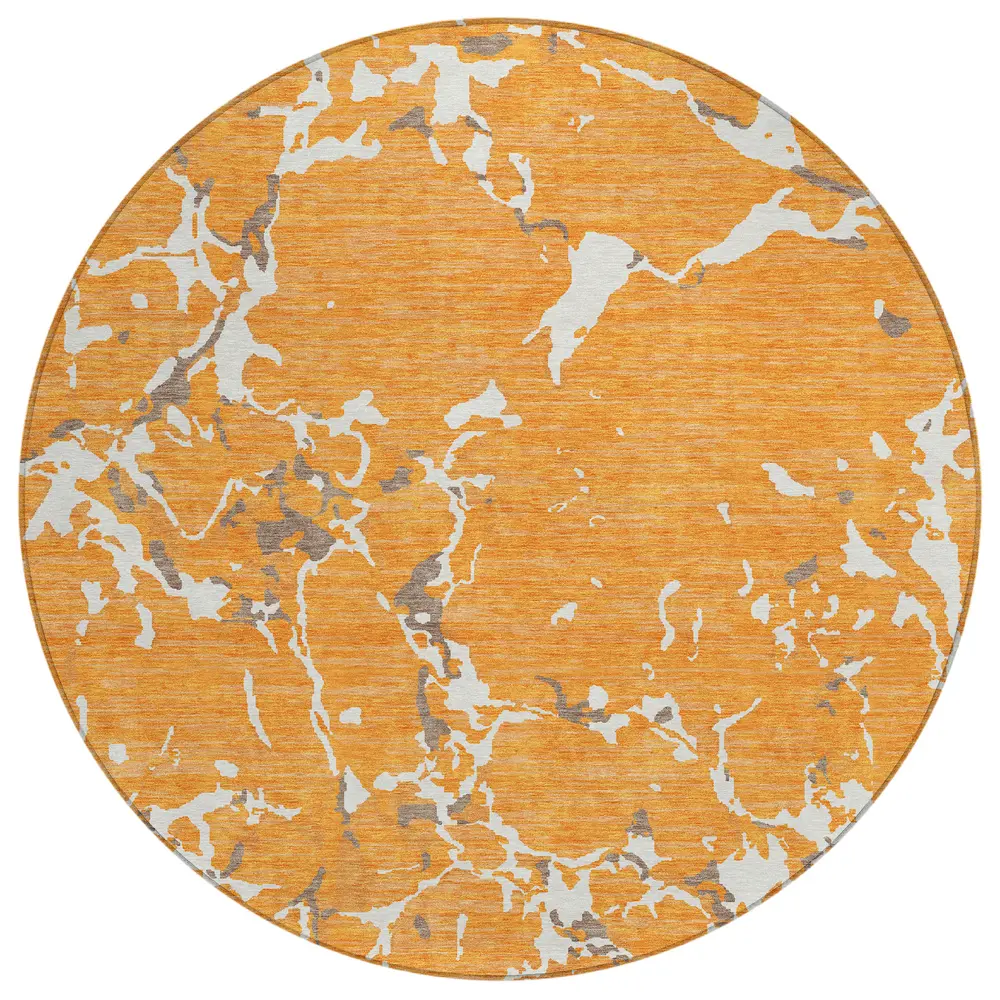 Chantille ACN1046 Orange 8' x 8' Rug