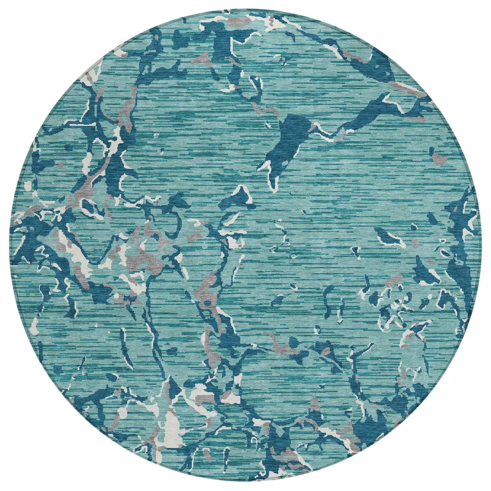 Chantille ACN1046 Teal 8' x 8' Rug