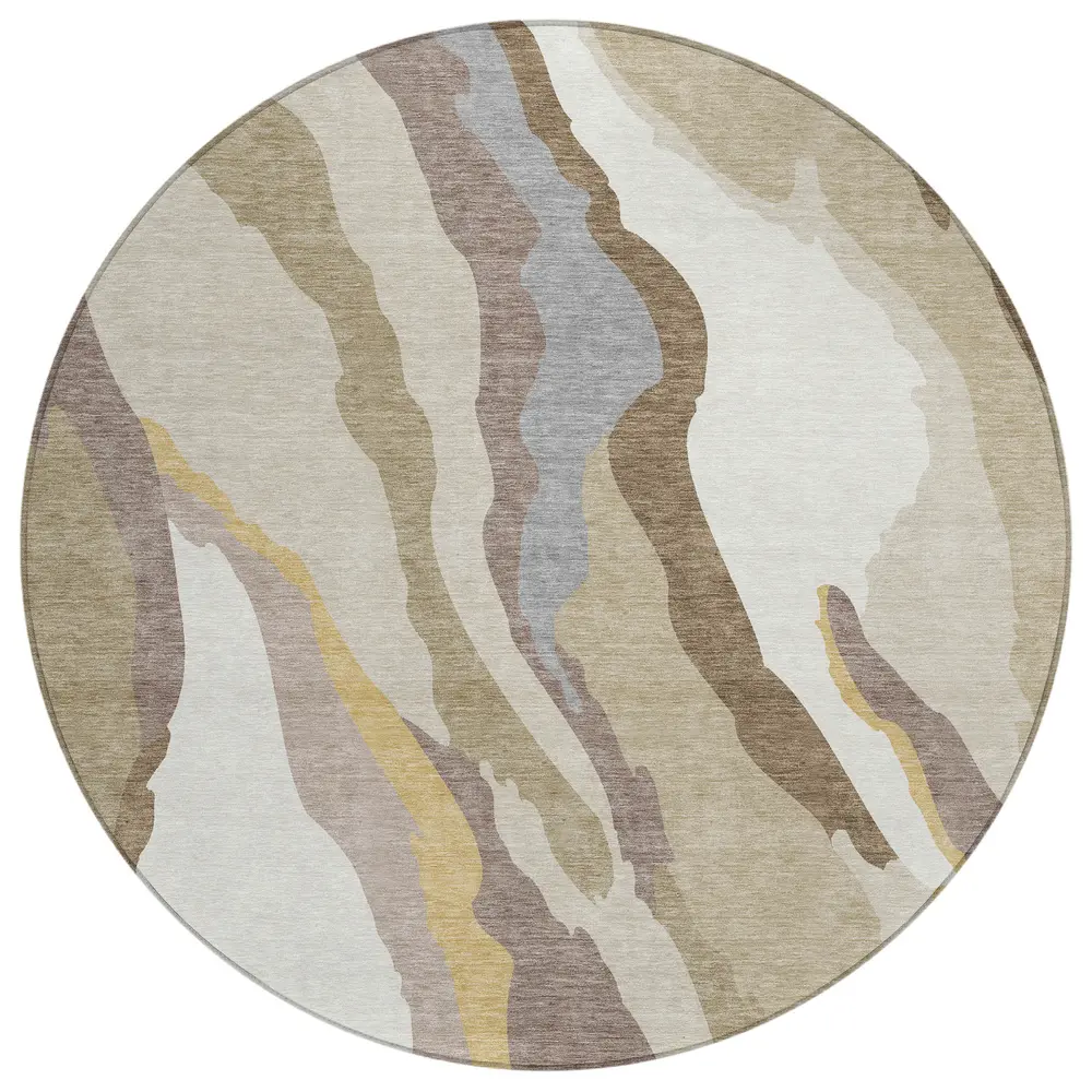 Chantille ACN1047 Beige 8' x 8' Rug