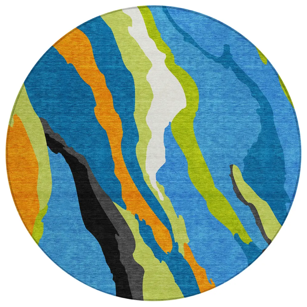 Chantille ACN1047 Denim 8' x 8' Rug