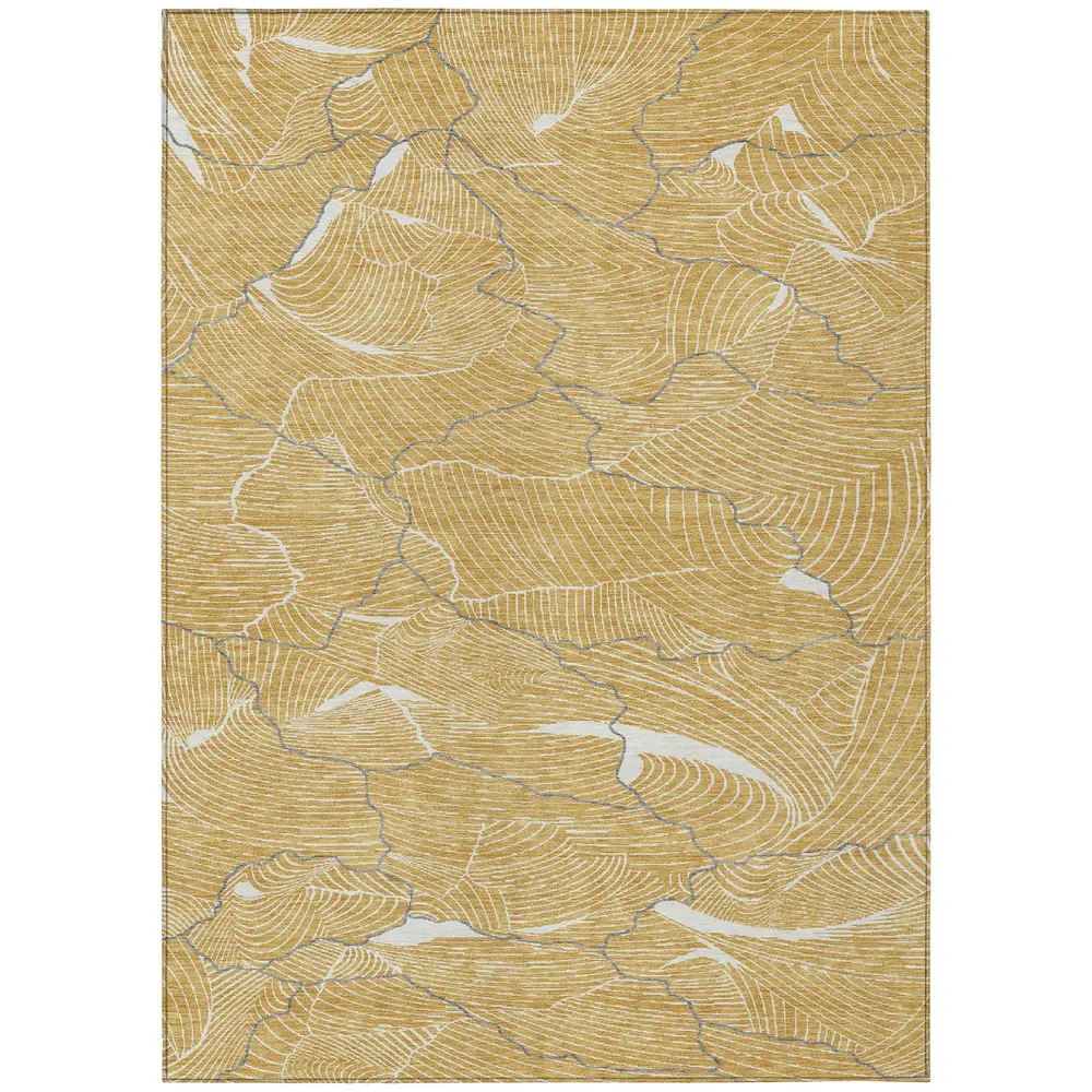 Chantille ACN1048 Gold 5' x 7'6