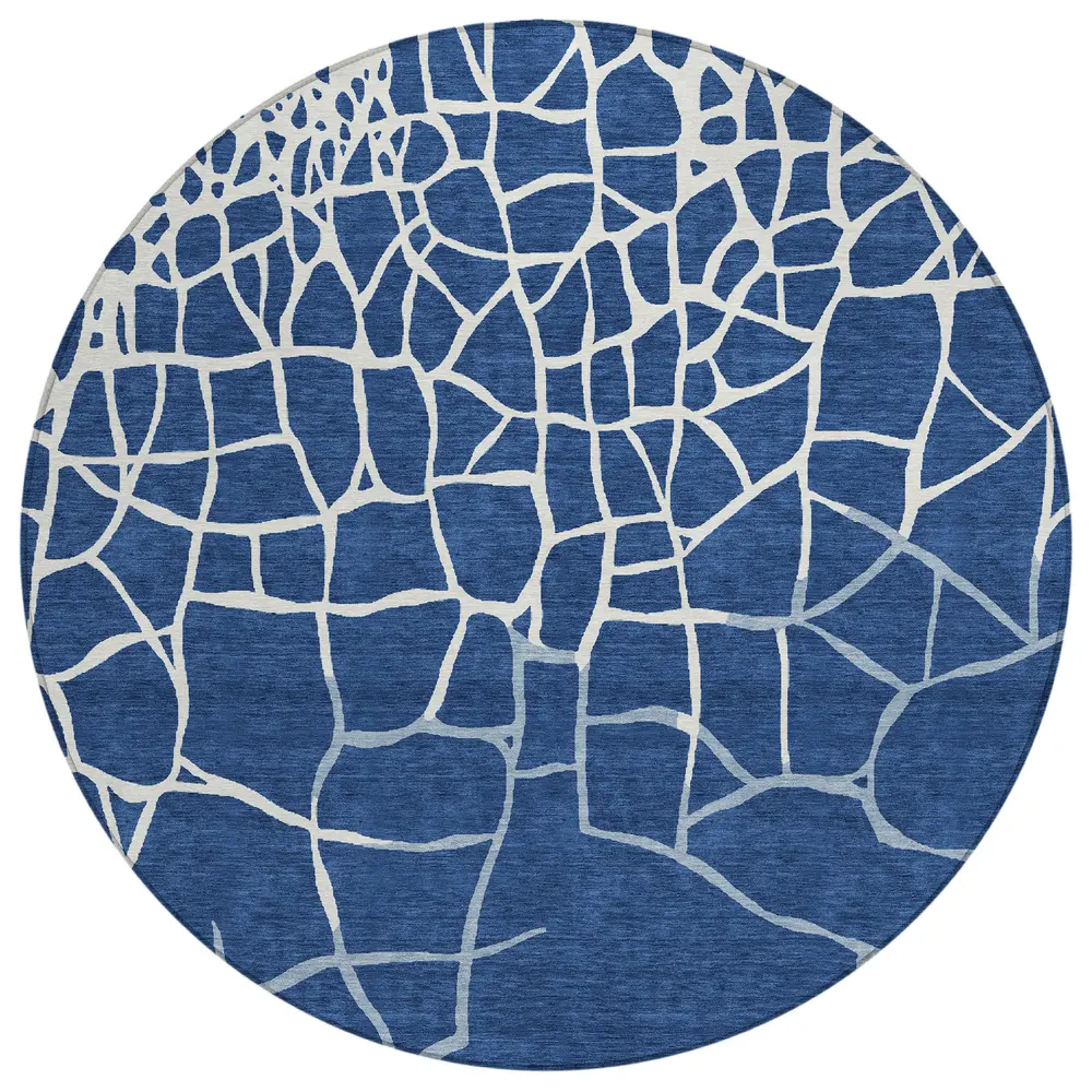 Chantille ACN1049 Navy 8' x 8' Rug