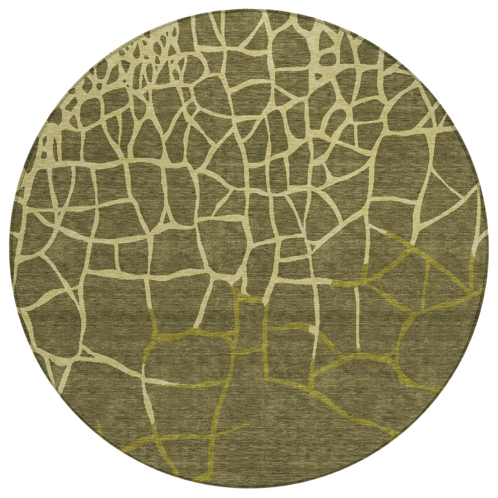 Chantille ACN1049 Olive 8' x 8' Rug