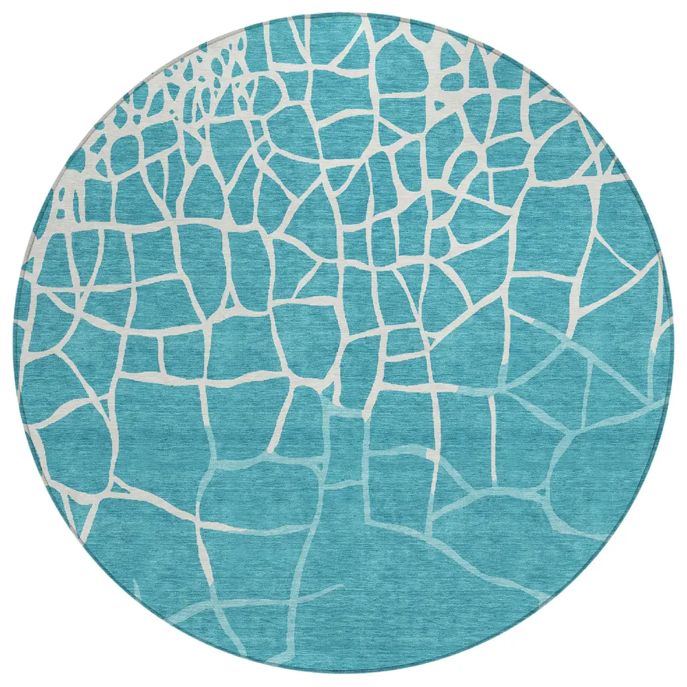 Chantille ACN1049 Teal 8' x 8' Rug
