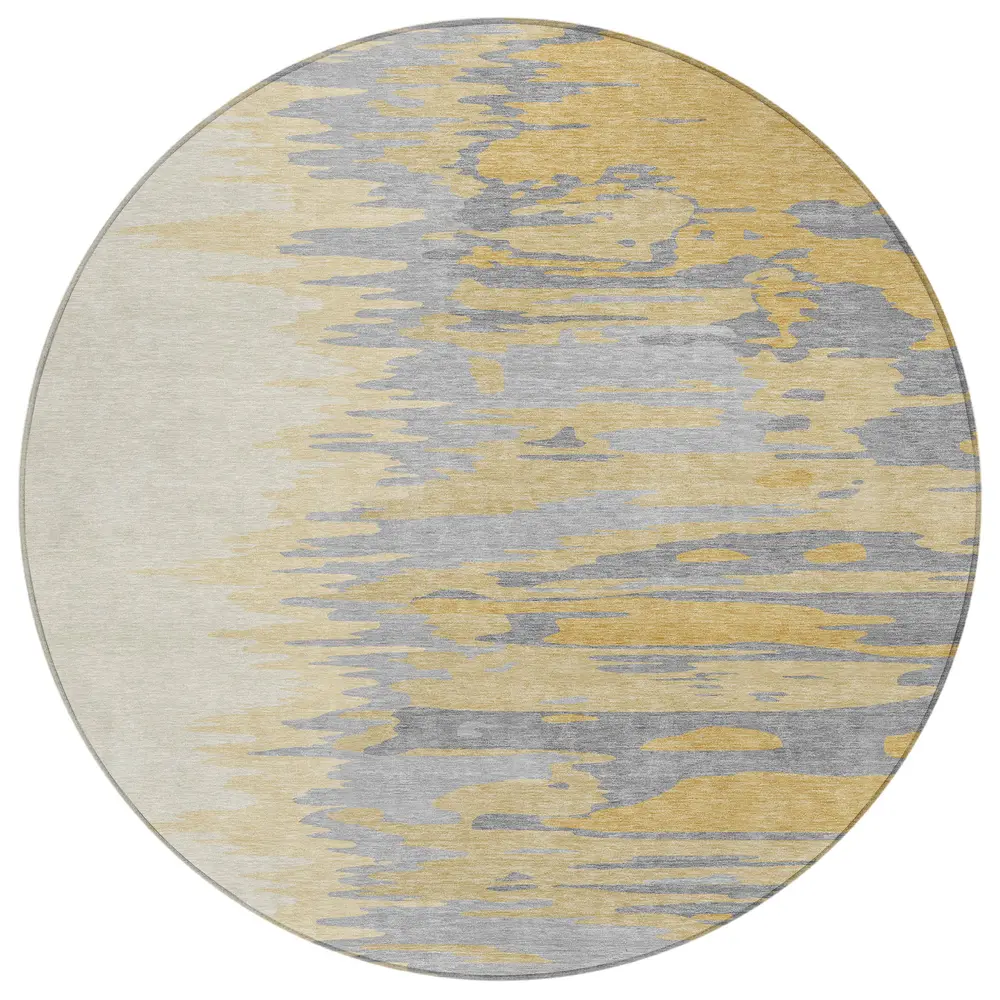 Chantille ACN1050 Gold 8' x 8' Rug