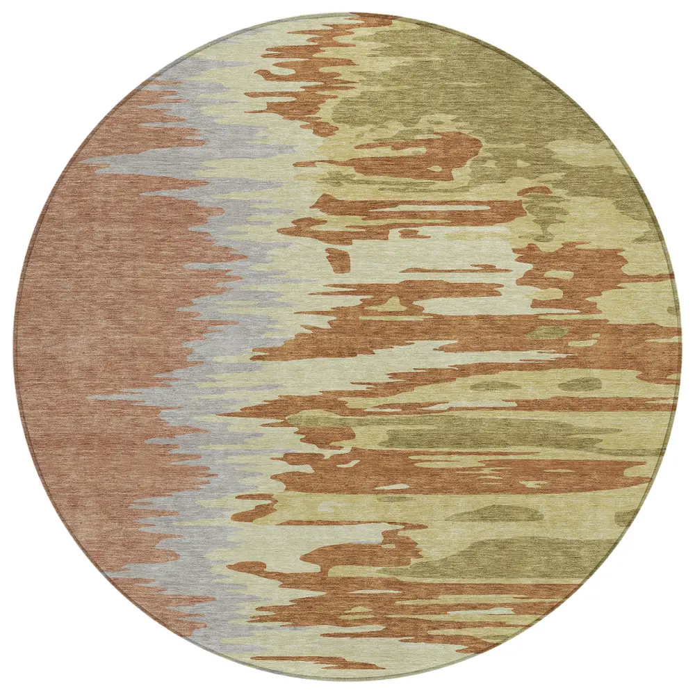 Chantille ACN1050 Rust 8' x 8' Rug