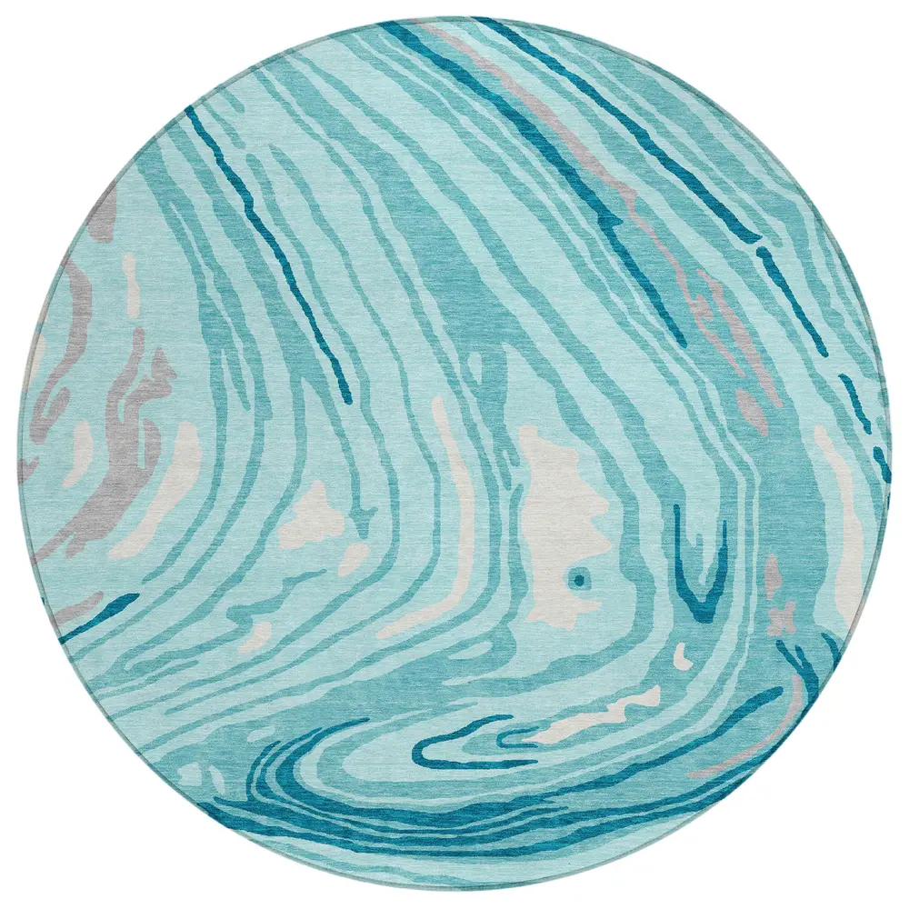 Chantille ACN1051 Turquoise 8' x 8' Rug