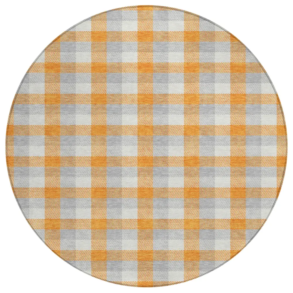 Chantille ACN1053 Orange 8' x 8' Rug