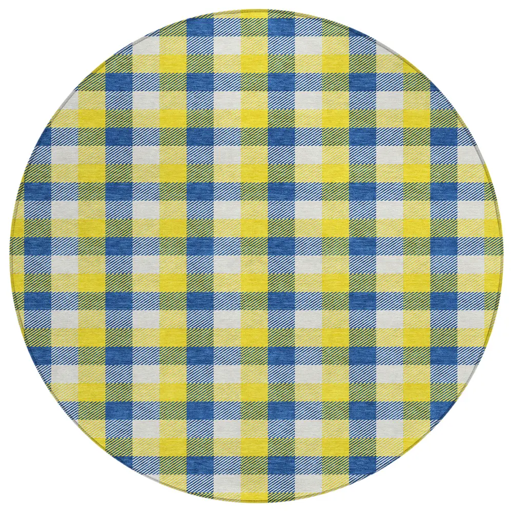 Chantille ACN1053 Yellow 8' x 8' Rug